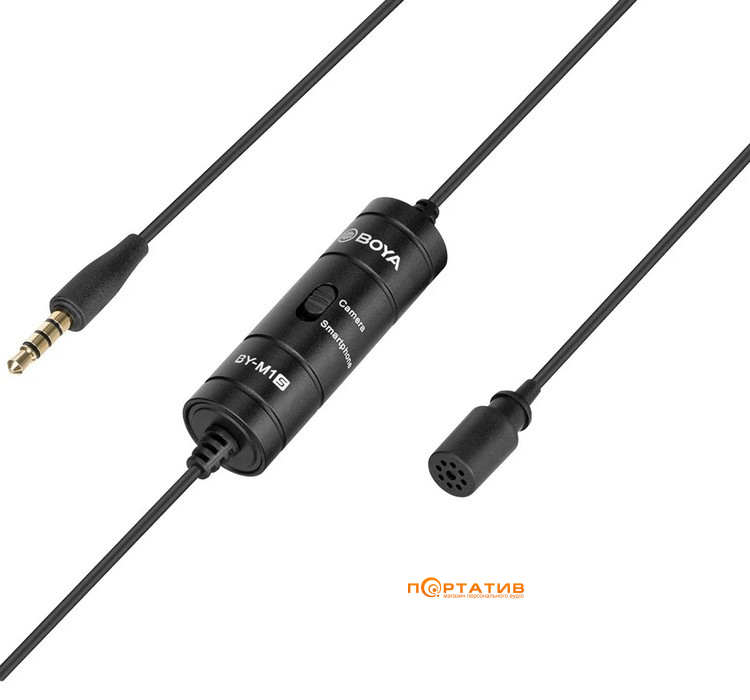 Мікрофон BOYA BY-M1S Black