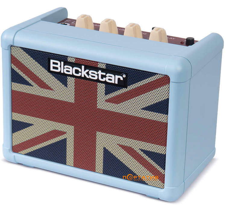 Комбопідсилювач Blackstar FLY 3 Baby Blue Union Flag