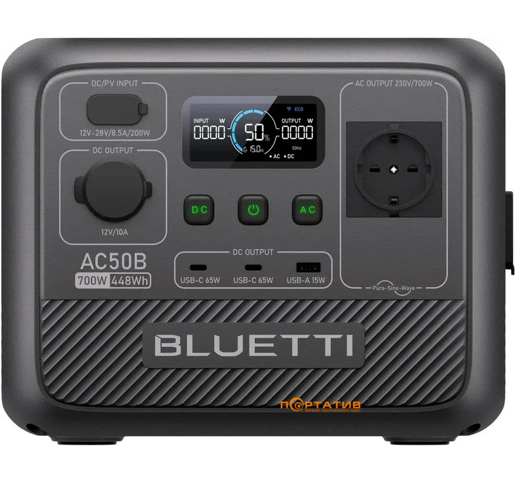 Зарядна станція Bluetti AC50B 448Wh 700W