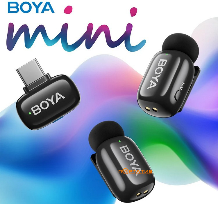 Микрофон BOYA mini-23 Type-C Black
