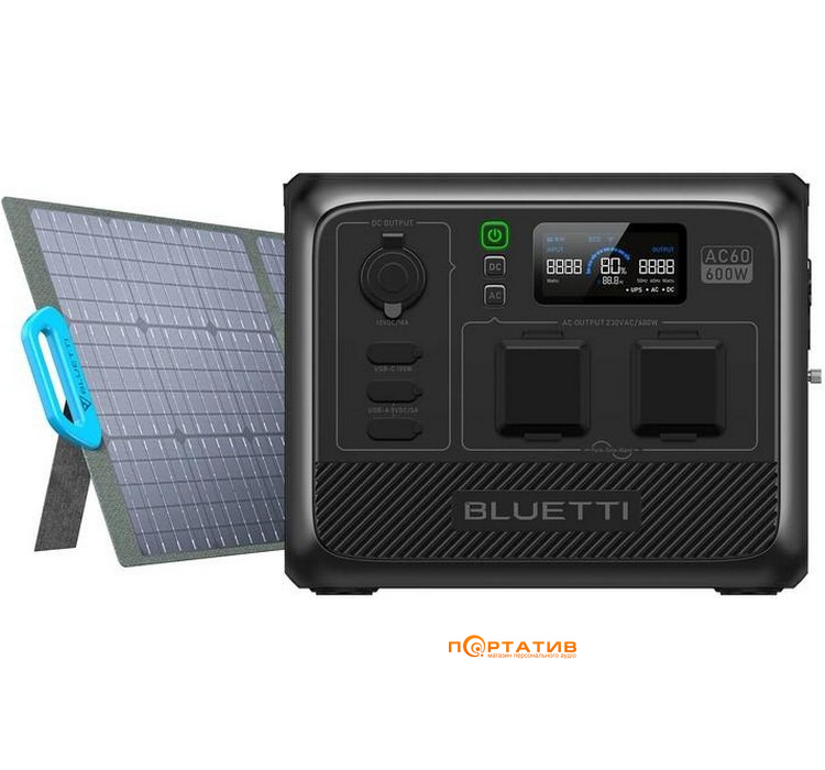 Зарядна станція Bluetti AC60 403Wh 600W