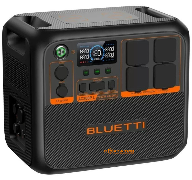 Зарядна станція Bluetti AC200PL 2304Wh 2400W