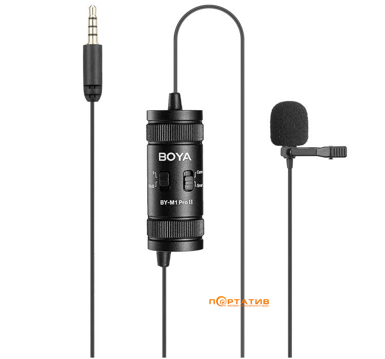 Мікрофон BOYA BY-M1 Pro II Black