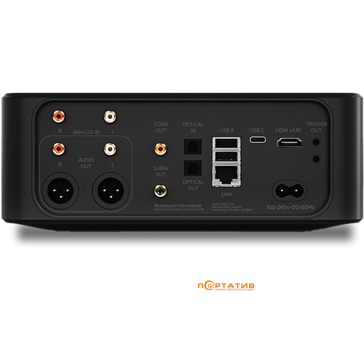 Сетевой проигрыватель Bluesound Node Icon Black