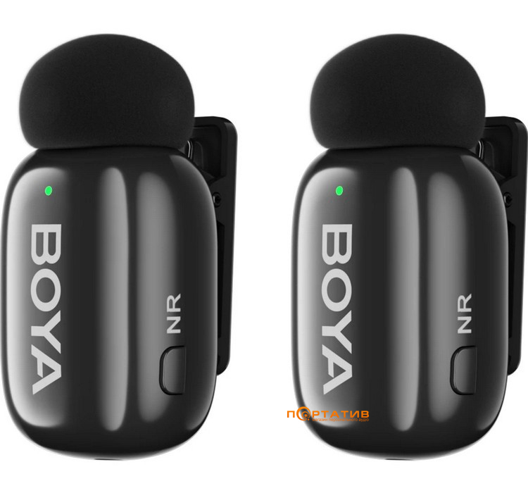 Микрофон BOYA mini-18 TRS for camera Black