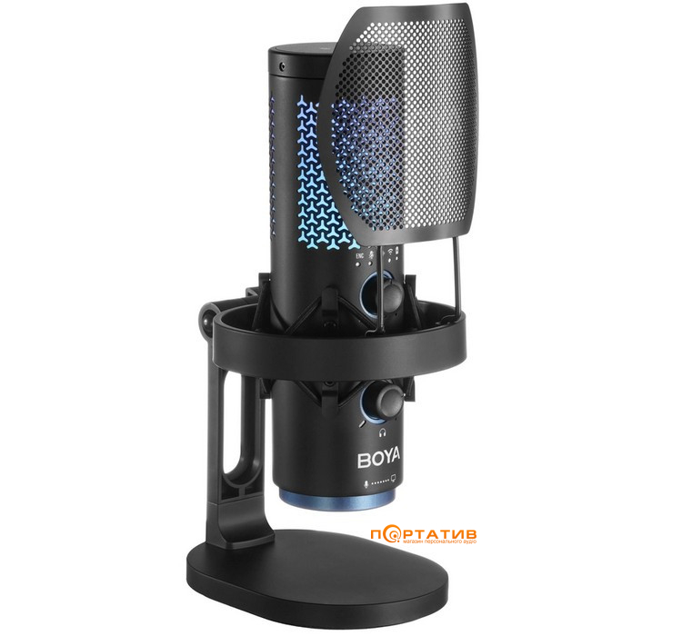 Мікрофон BOYA K5-02 RGB Black