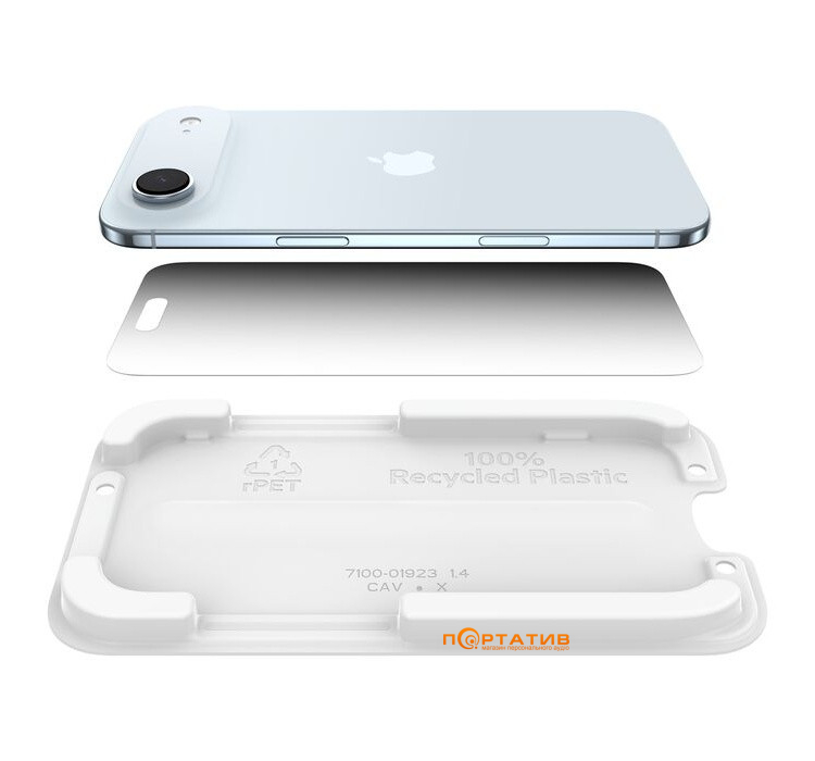 Защитное стекло Belkin iPhone Air Privacy Tempered Glass 1-Pack (OVA212HQ)