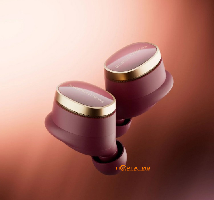 Навушники Bowers & Wilkins Pi8 Dark Burgundy
