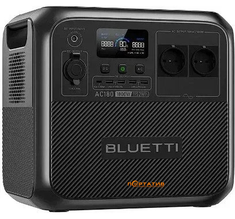 Зарядна станція Bluetti AC180 1152Wh 1800W