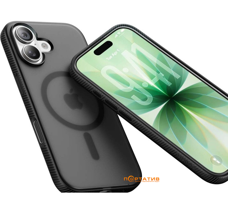 Чехол Belkin iPhone 17 Magnetic Protective Grip Black (MSA034HQBK)