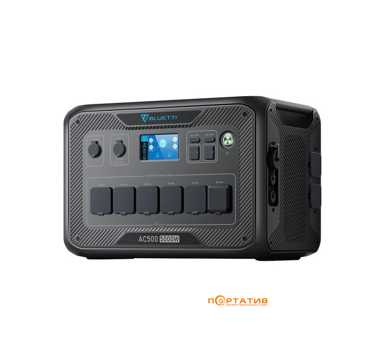 Зарядна станція Bluetti AC500 + B500K 5120Wh 5000W