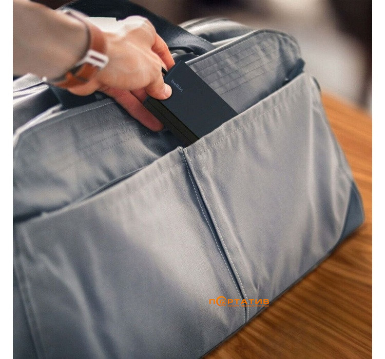 Зарядное устройство Belkin 100W USB-С GAN PD PPS + USB-C Cable 2m (INC016VFBK)