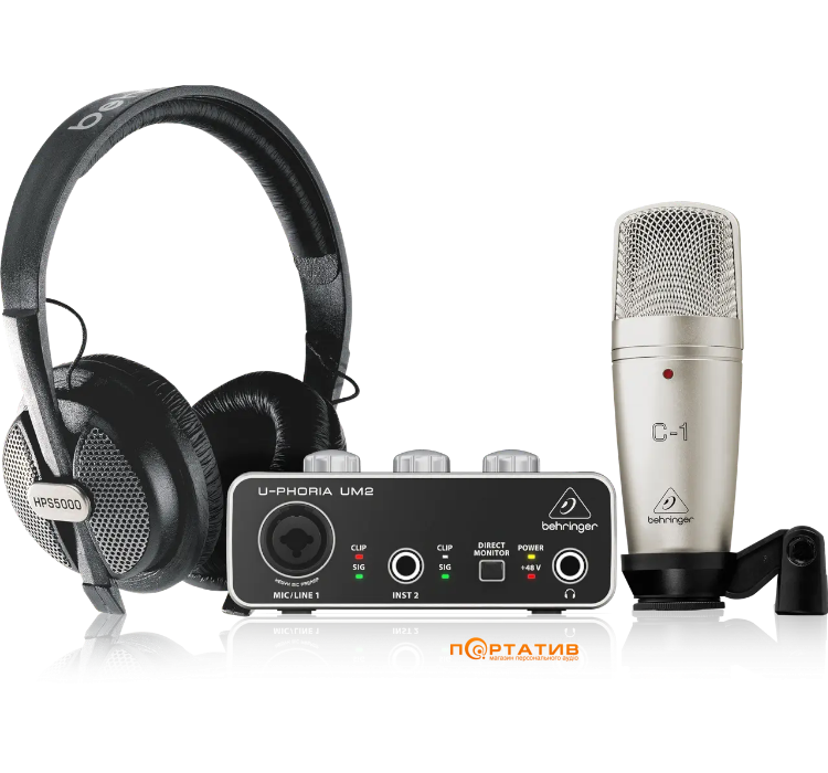 Аудиоинтерфейс Behringer U-Phoria Studio