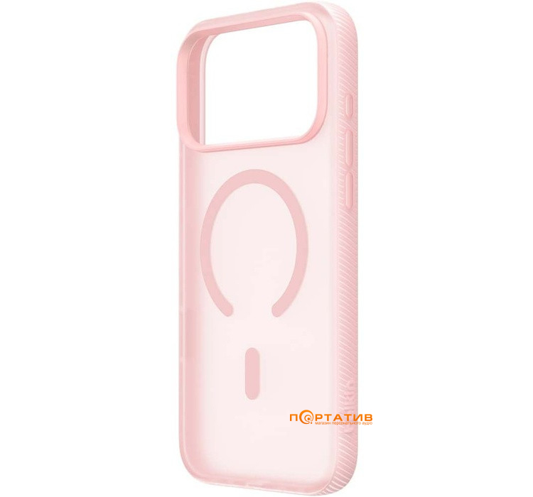 Чехол Belkin iPhone 17 Pro Magnetic Protective Grip Pink (MSA035HQPK)
