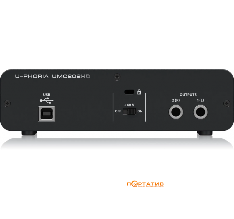 Аудиоинтерфейс Behringer UMC202HD