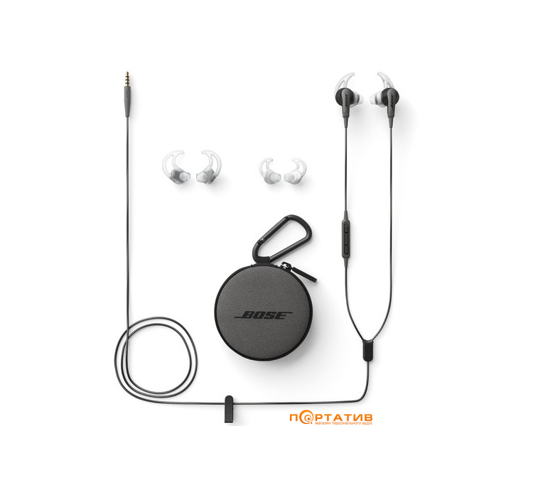 BOSE SoundSport in-ear Galaxy (charcoal black)