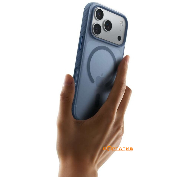 Чехол Belkin iPhone 17 Pro Magnetic Protective Grip Navy (MSA035HQNY)