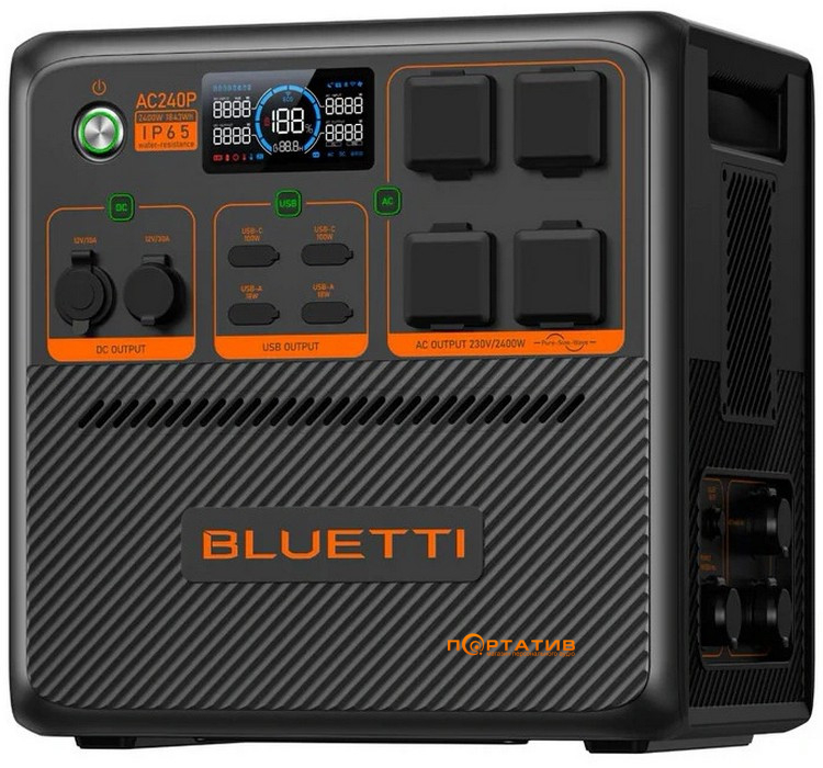 Зарядная станция Bluetti AC240P 1536Wh 2400W