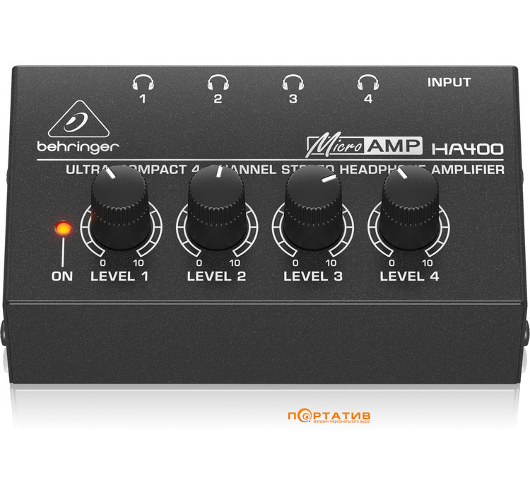 Підсилювач для навушників Behringer HA400