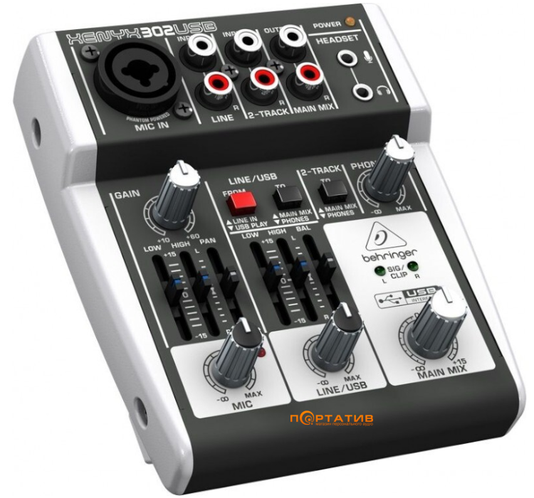 Аудиоинтерфейс Behringer Podcastudio 2 USB