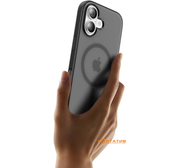 Чехол Belkin iPhone 17 Magnetic Protective Grip Black (MSA034HQBK)