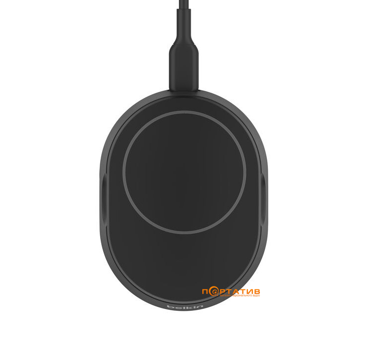 Беспроводное зарядное устройство Belkin Magnetic Stand Qi2 15W Black (WIA008VFBK)