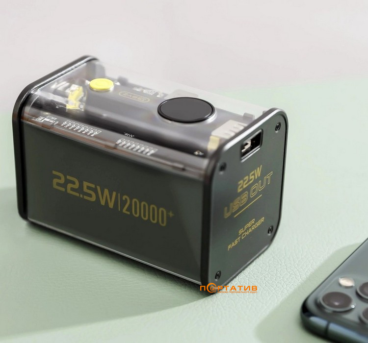 BYZ W90 20000 mAh Type-C PD Black