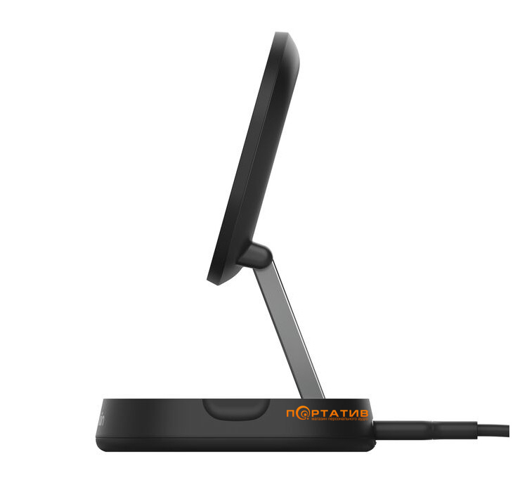 Беспроводное зарядное устройство Belkin Magnetic Stand Qi2 15W Black (WIA008VFBK)
