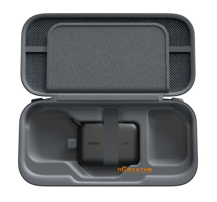 Чехол Belkin Nintendo Switch 2 Charging Case 10000mAh, Charcoal (ENA001HQCH-V2)
