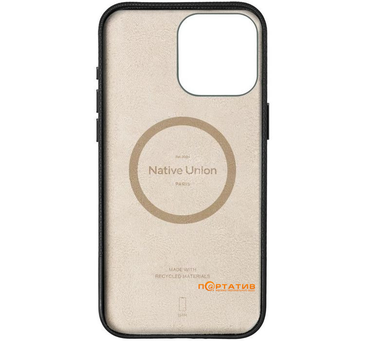 Чехол Native Union (RE) Classic Case Black for iPhone 16 Pro Max (RECLA-BLK-NP24PM)