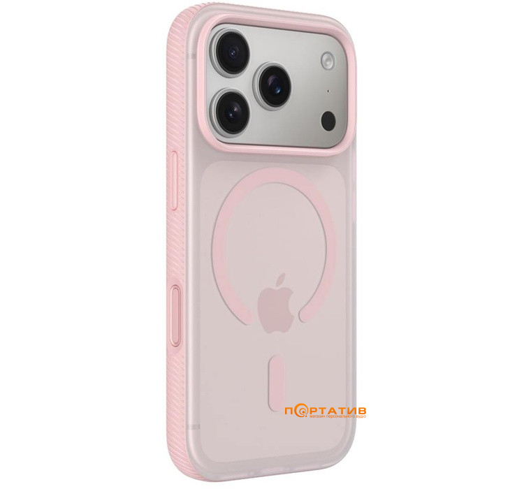 Чехол Belkin iPhone 17 Pro Magnetic Protective Grip Pink (MSA035HQPK)