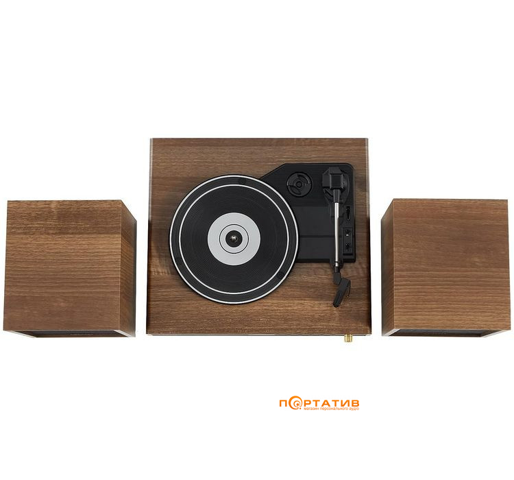 Проигрыватель винила Crosley Alto Shelf System Walnut