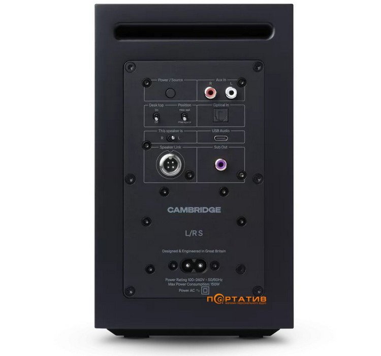 Акустична система Cambridge Audio L/R S Black