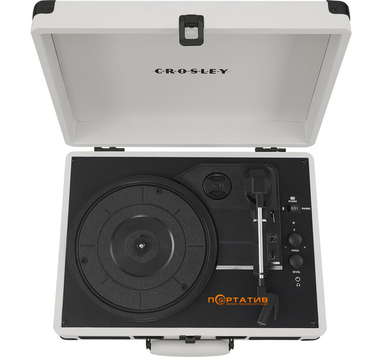 Проигрыватель винила Crosley Cruiser Deluxe White Farmhouse