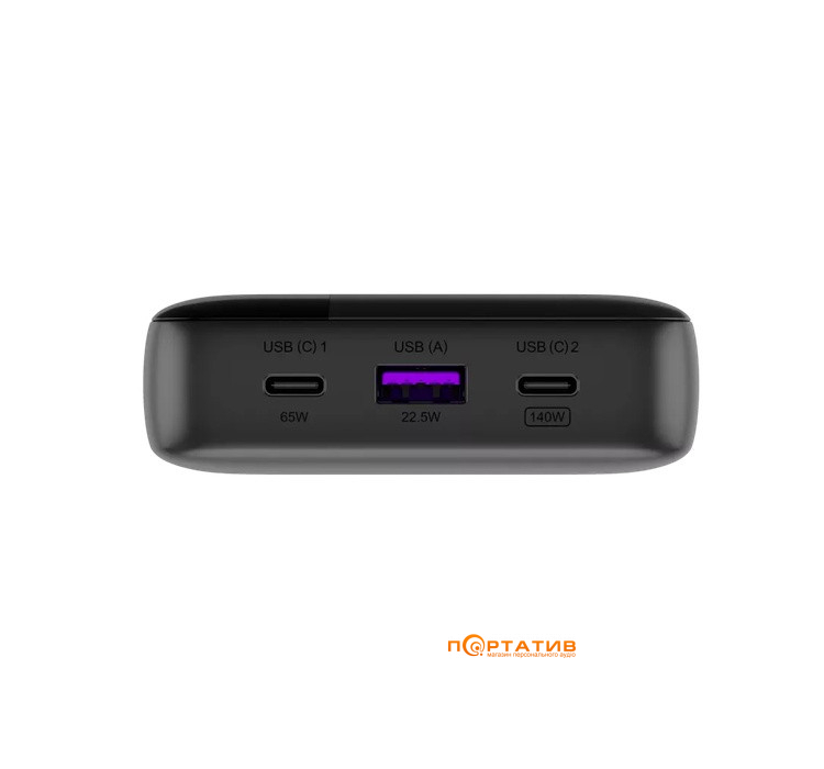 Внешний аккумулятор Canyon PB-240 25000mAh 140W Dark Grey (CNS-CPB240)