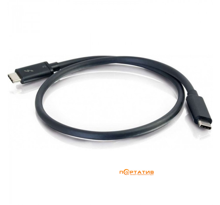 C2G USB-C Thunderbolt 3 0.5 m 20Gbps Black (CG88837)