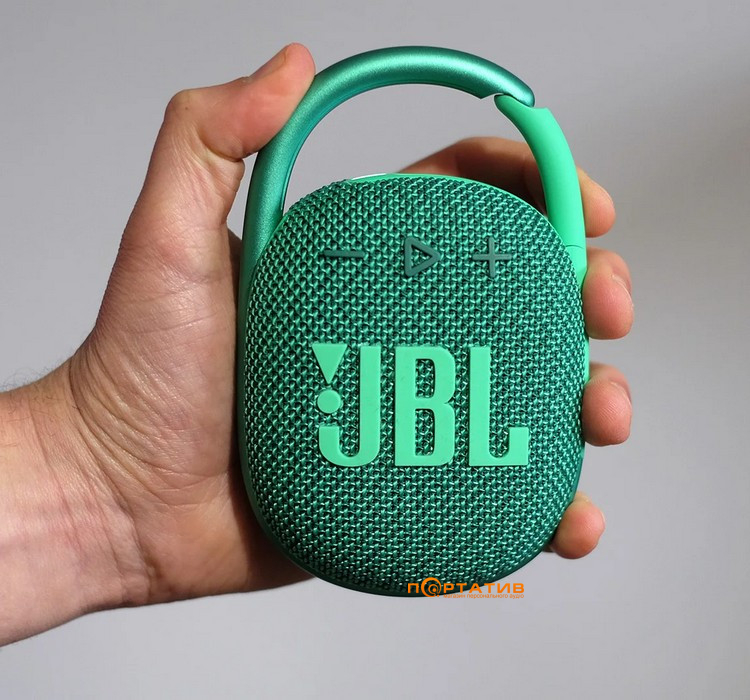 Акустика JBL Clip 4 Eco Green (JBLCLIP4ECOGRN)