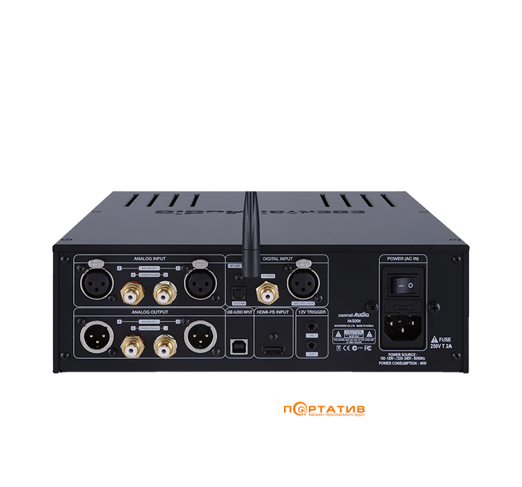 ЦАП с усилителем для наушников Cocktail Audio HA500H Black