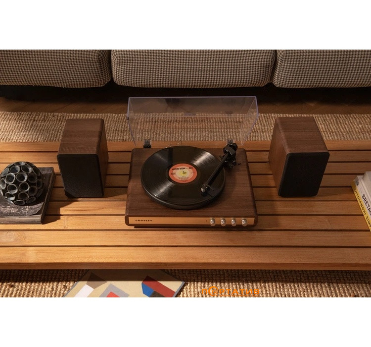 Проигрыватель винила Crosley C65 Walnut