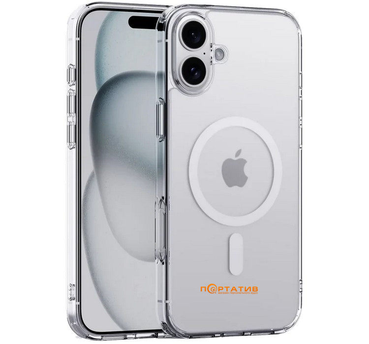 Чехол Cutana iPhone 16 Clear Case MagSafe