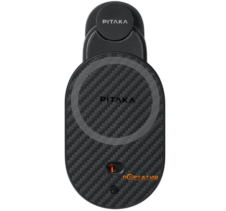 Pitaka MagEZ Car Mount Pro 2 Car Vent Black (Tesla) (CM2302T)