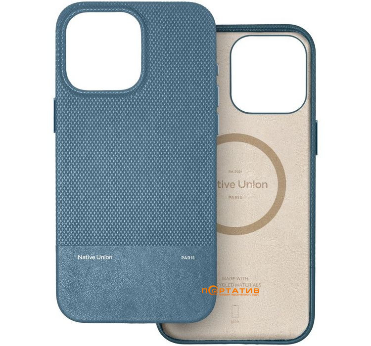 Чехол Native Union (RE) Classic Case Navy for iPhone 16 Pro Max (RECLA-NAV-NP24PM)
