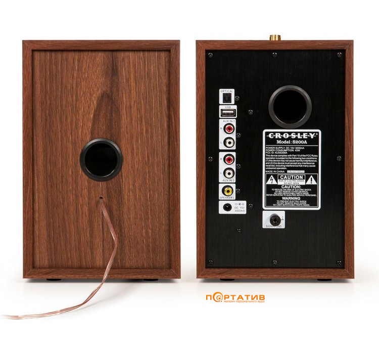 Акустика Crosley S200 Walnut