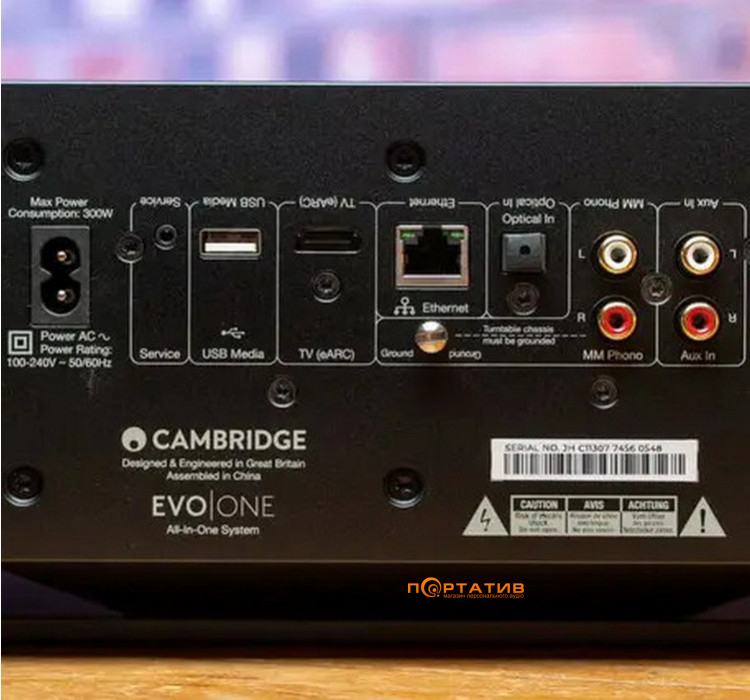 Акустична система Cambridge Audio EVO One Black