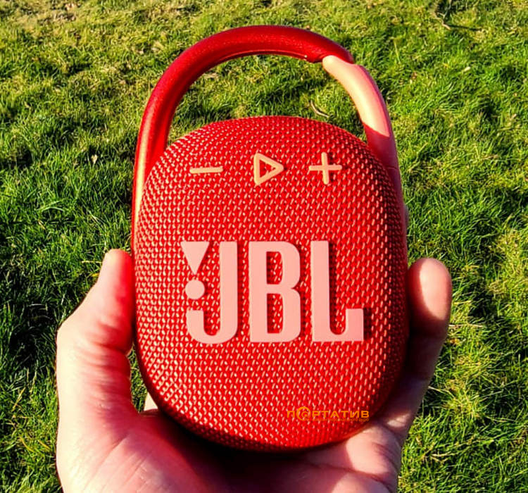Акустика JBL Clip 4 Red (JBLCLIP4RED)