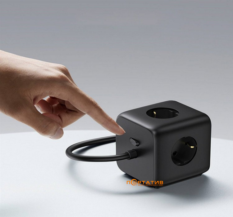 Зарядное устройство UGREEN CD268 DigiNest Cube 65W, 2xUSB-C, 2xUSB-A, 3xAC, Gray (60113)