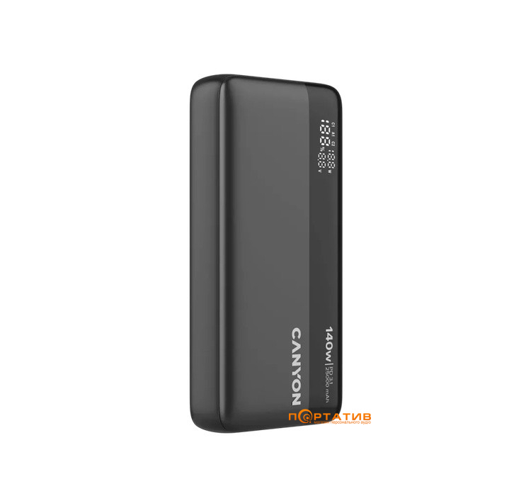 Внешний аккумулятор Canyon PB-240 25000mAh 140W Dark Grey (CNS-CPB240)