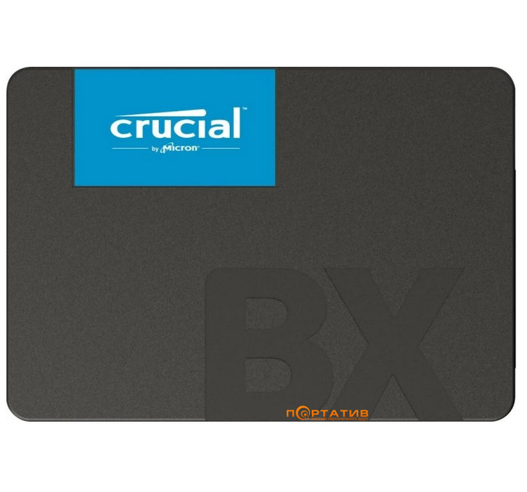 SSD накопичувач Crucial BX500 Series 240GB 2.5 SATAIII 3D NAND TLC (CT240BX500SSD1)