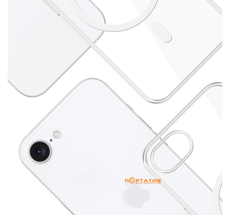 Чохол Cutana iPhone 17e/16e Clear Case MagSafe