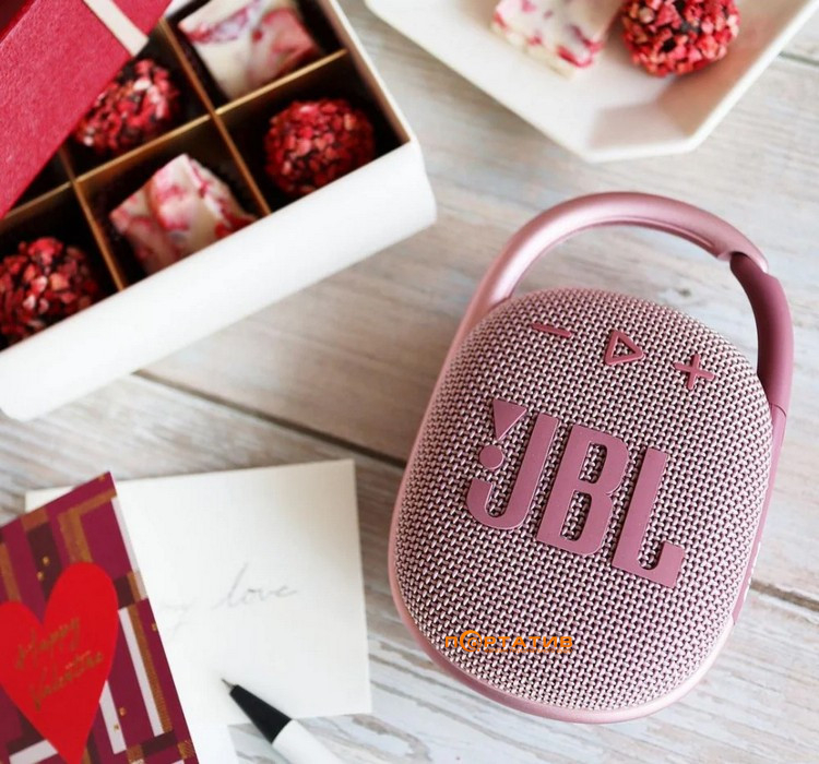 Акустика JBL Clip 4 Pink (JBLCLIP4PINK)